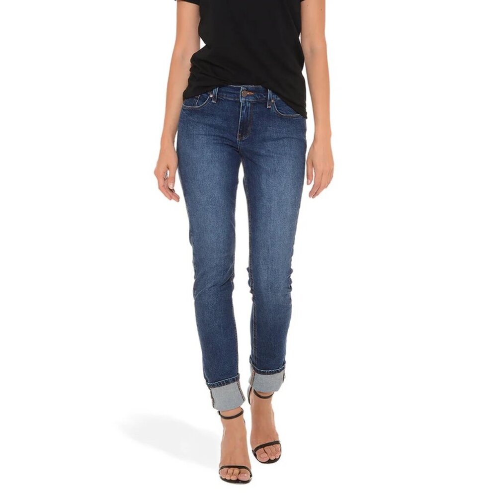 Mott & Bow Slim Straight Ridge Jeans